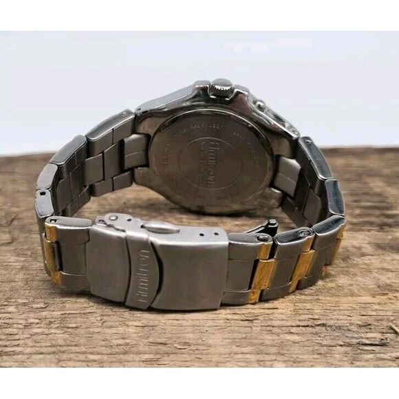 Men's Silver And Gold Tone Armitron Chronograph Watch - Picture 3 of 8